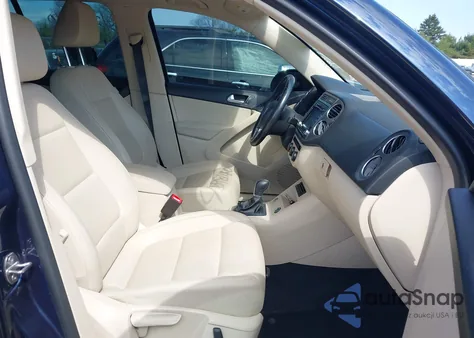 2014 Volkswagen Tiguan Se из США, поврежденный, VIN WVGBV3AX3EW583221